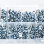 Assortment Box of Sheet Metal Screws with Captive Washers | AB132 | 300 Pieces