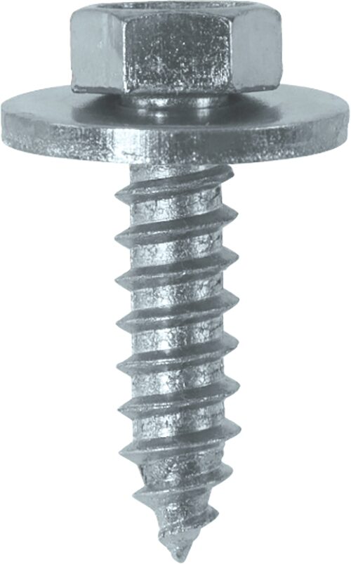 AS33 Sheet Metal Screws with Captive Washer | AS33 | Pack of 100 - Image 1