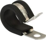 JCS Rubber Lined P-Clips | EAC125 | Pack of 50 | Size 25 mm - Image 2