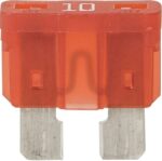LITTELFUSE ATO® Blade Fuses - Standard Type | EFB10 | Pack of 50 | Amperage 10 A