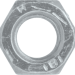 Steel Nuts | HSN22 | Pack of 200 | Size M6