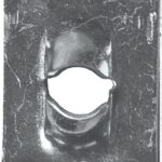 U-Nuts (Speed Fasteners) | HUC22 | Pack of 100 Screw θ: No.8(4.2mm)