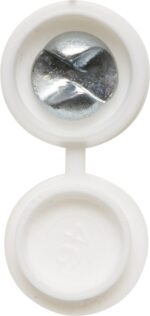 Security Number Plate Fasteners | NP33 | Pack of 100 | Colour White | Size 4.2 x 19 mm - Image 4