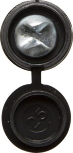 Security Number Plate Fasteners | NP35 | Pack of 100 | Colour Black | Size 4.2 x 19 mm - Image 4