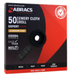 ABRACS Emery Roll Blue 25mm x 50m P120 | WER10 - Image 2