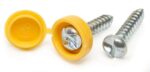Security Number Plate Fasteners | NP33 | Pack of 100 | Colour White | Size 4.2 x 19 mm - Image 2