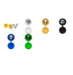 Security Number Plate Fasteners | NP33 | Pack of 100 | Colour White | Size 4.2 x 19 mm - Image 3